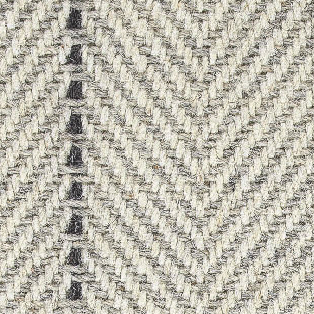 Peter Island Stripe - Graphite Rectangular 2'0''x25'0''