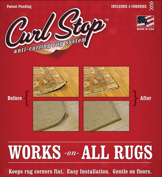 Curl Stop: Anti-Curling Rug System