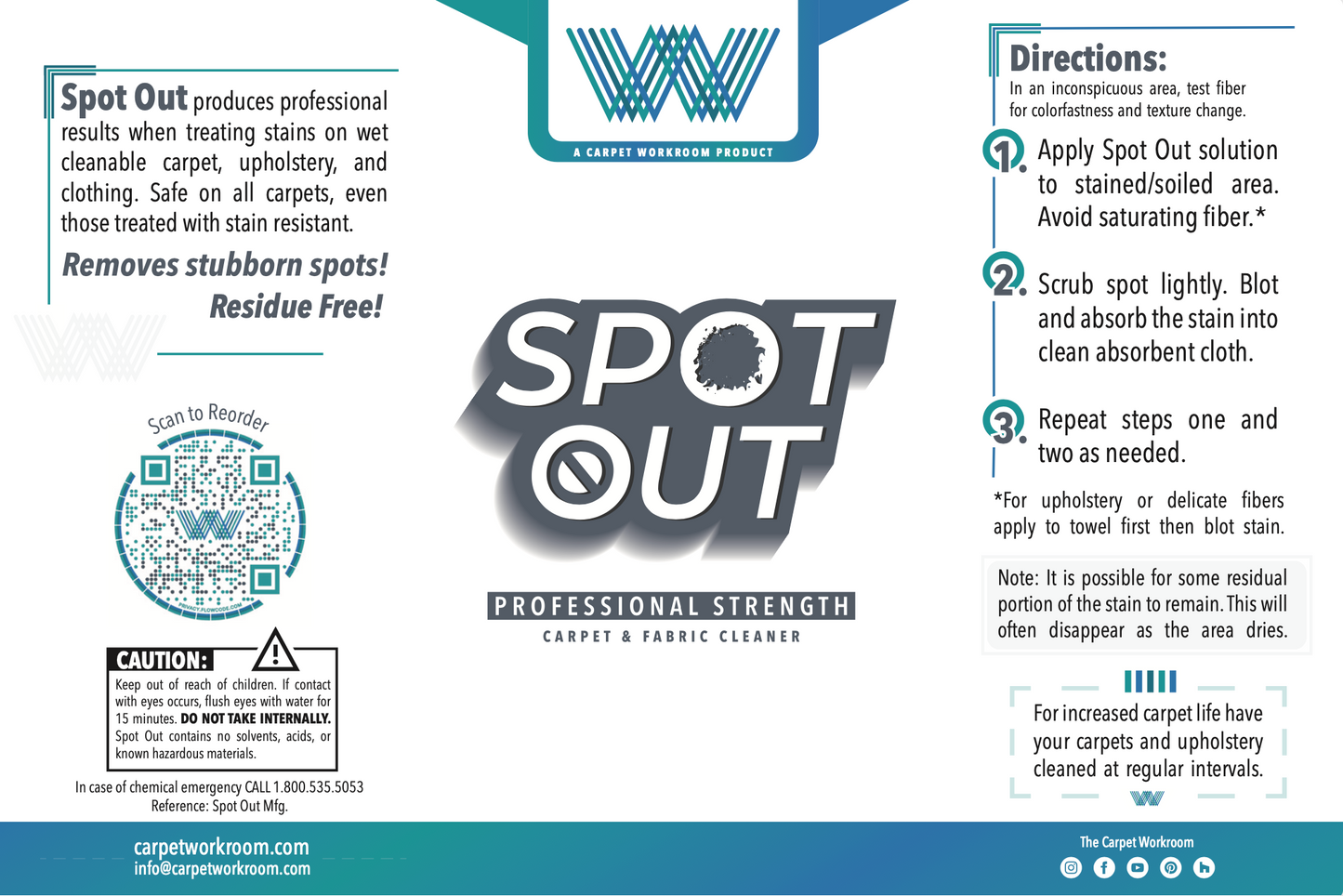 SpotOut — Instant Carpet Stain Remover