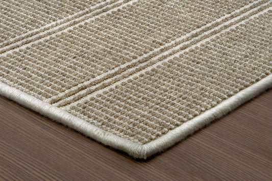 BENTON - 4 SANDY BEIGE Rectangular 2'6''x23'0''