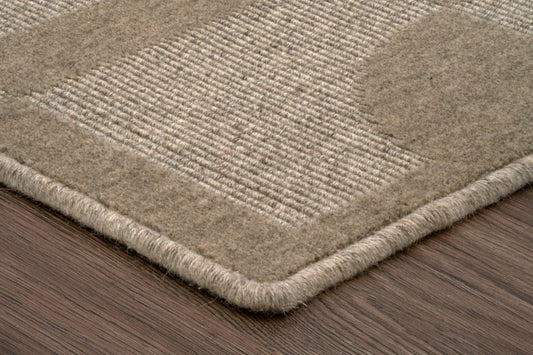 DECO DANCE - SANDY BEIGE Rectangular 8'0''x10'5''